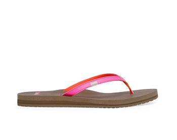 Tong Sanuk Yoga Joy Femme Rose | FR 68VRW